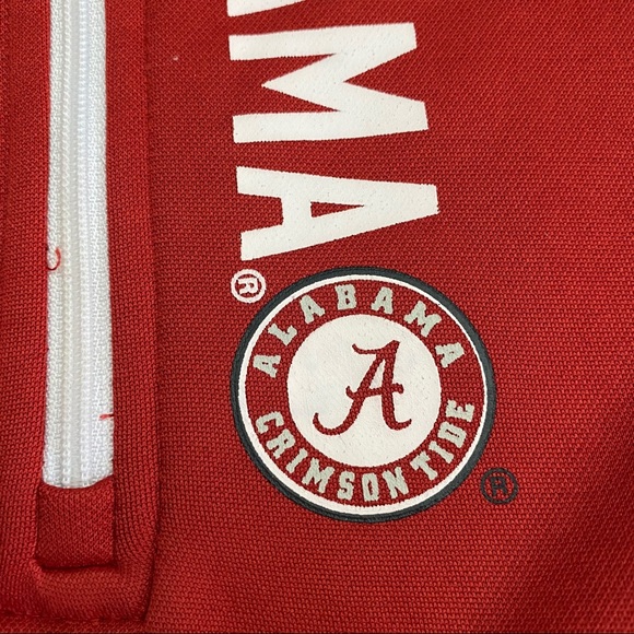 Alabama Crimson Tide Quarter Zip Pullover Sweater - Picture 8 of 13